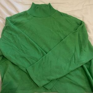 Zara mock neck sweater